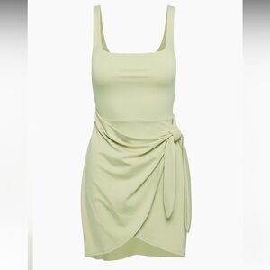 Aritzia Wilfred New Saturn Mini Dress, Soft Pistachio Green, S